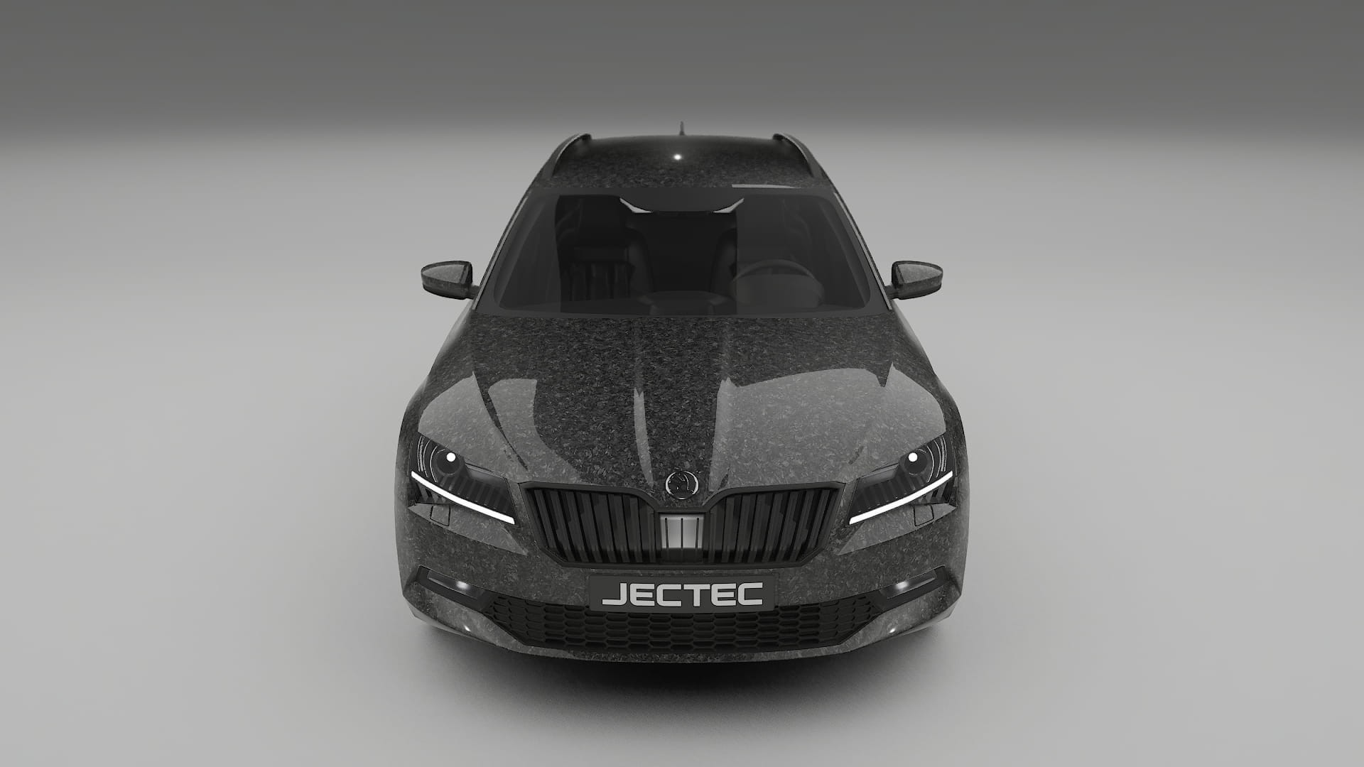 Škoda Superb B8 TPU Lackskyddsfilm | FORGED S Färgskiftande PPF – Komplett Förskuret Kit