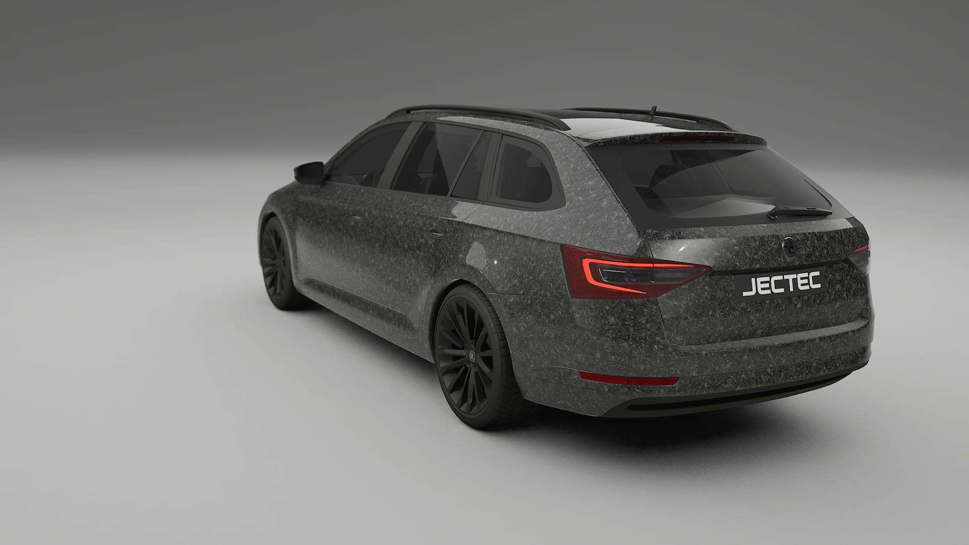 Škoda Superb B8 TPU Lackskyddsfilm | FORGED S Färgskiftande PPF – Komplett Förskuret Kit