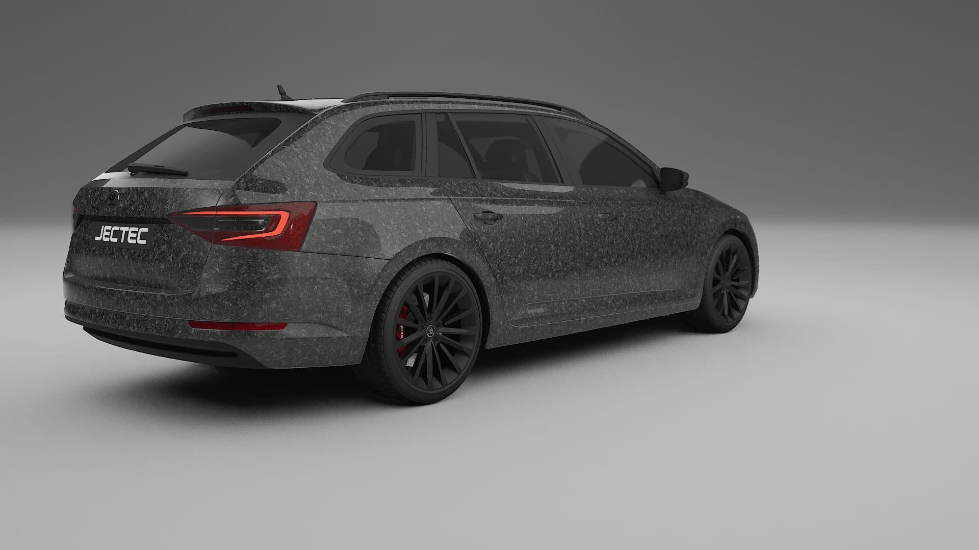 Škoda Superb B8 TPU Lackskyddsfilm | FORGED S Färgskiftande PPF – Komplett Förskuret Kit