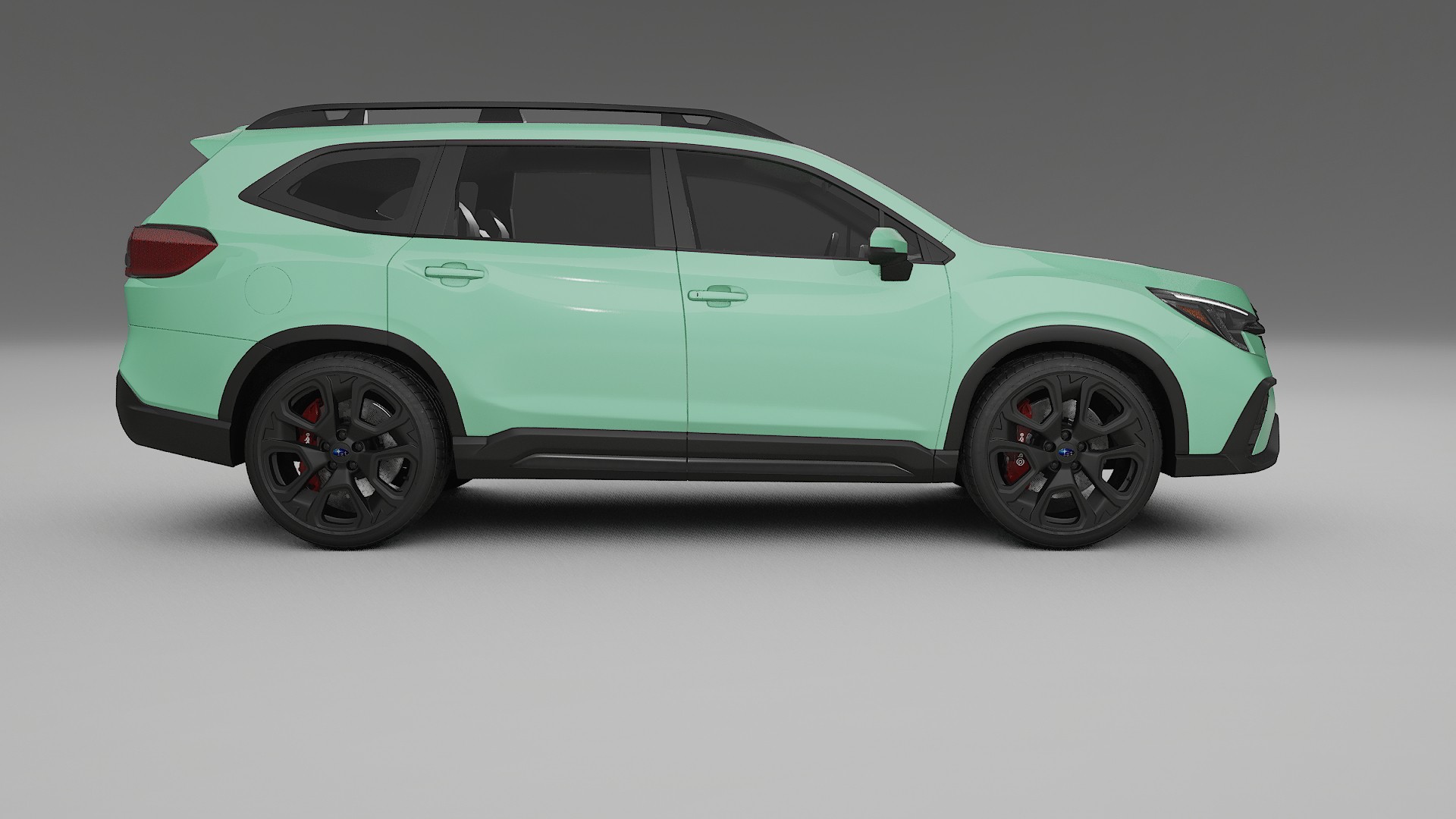 Subaru Ascent BT facelift LCI TPU Lackskyddsfilm | DUSTY Färgskiftande PPF – Komplett Förskuret Kit