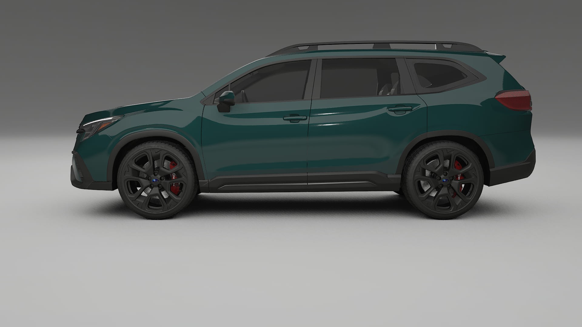 Subaru Ascent BT facelift LCI TPU Lackskyddsfilm | INFERNO Färgskiftande PPF – Komplett Förskuret Kit