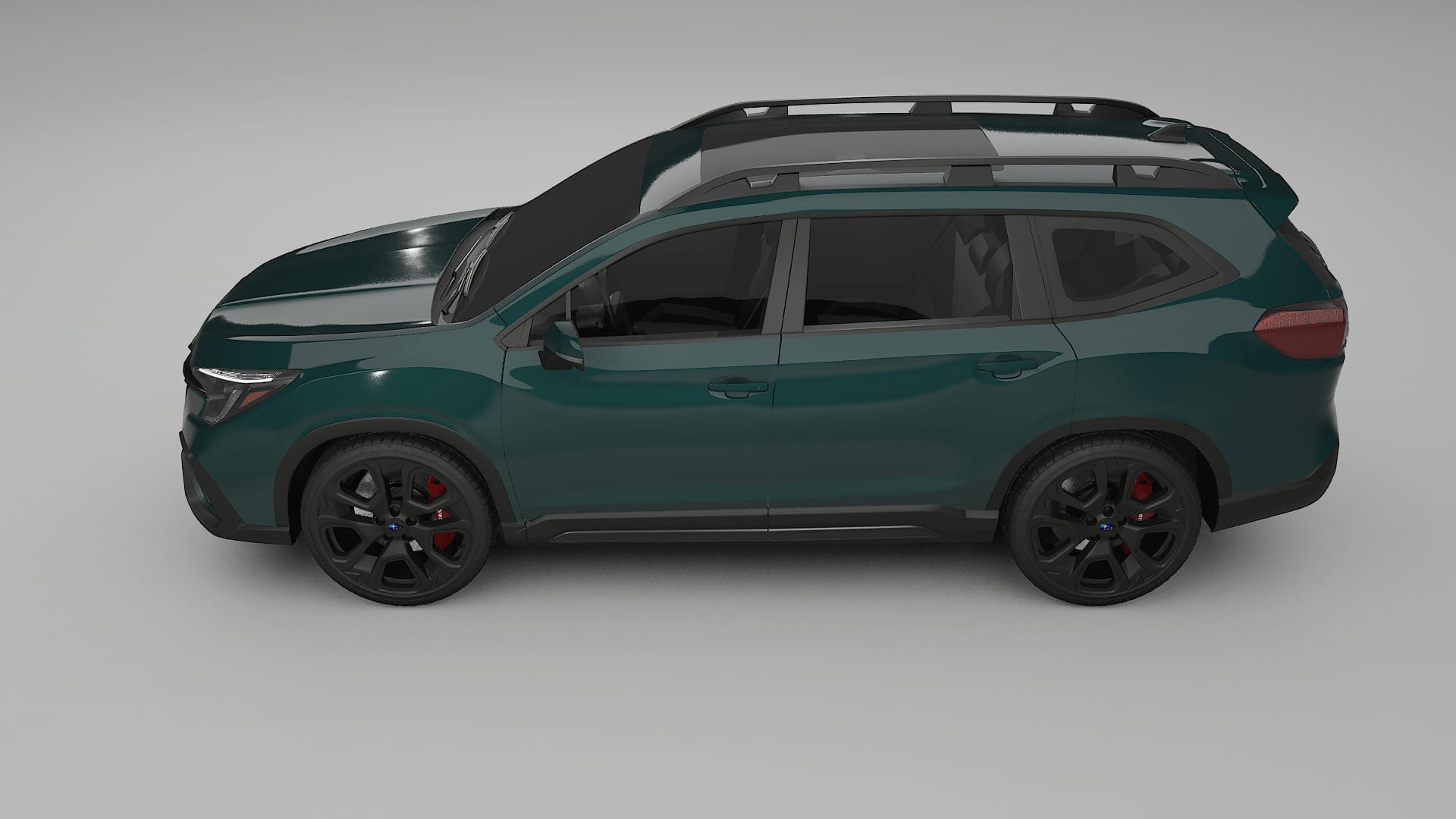 Subaru Ascent BT facelift LCI TPU Lackskyddsfilm | INFERNO Färgskiftande PPF – Komplett Förskuret Kit