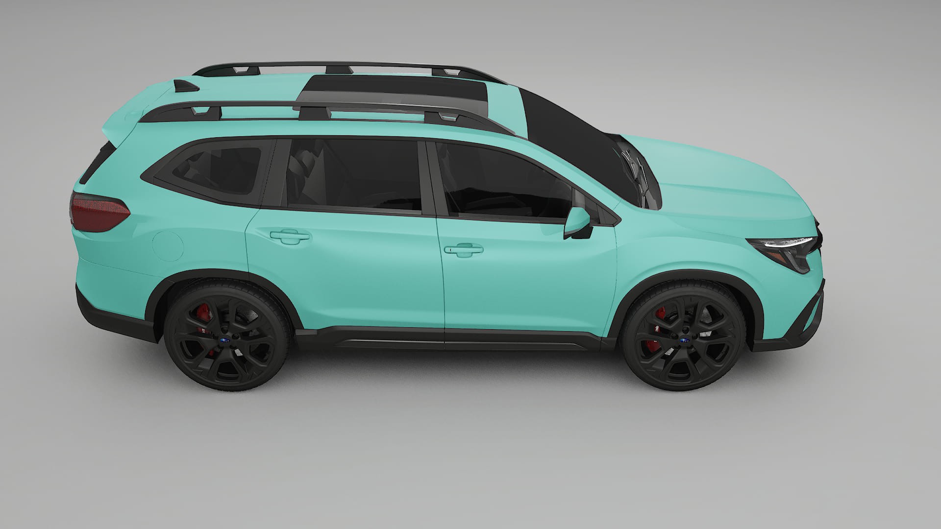 Subaru Ascent BT facelift LCI TPU Lackskyddsfilm | FROST Färgskiftande PPF – Komplett Förskuret Kit