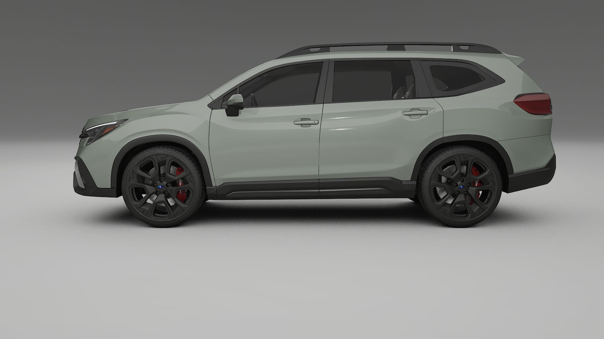 Subaru Ascent BT facelift LCI TPU Lackskyddsfilm | SLATE Färgskiftande PPF – Komplett Förskuret Kit