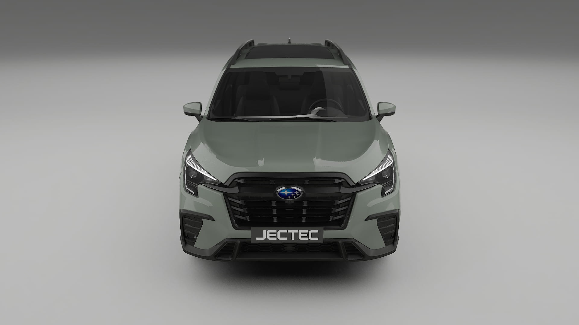 Subaru Ascent BT facelift LCI TPU Lackskyddsfilm | SLATE Färgskiftande PPF – Komplett Förskuret Kit