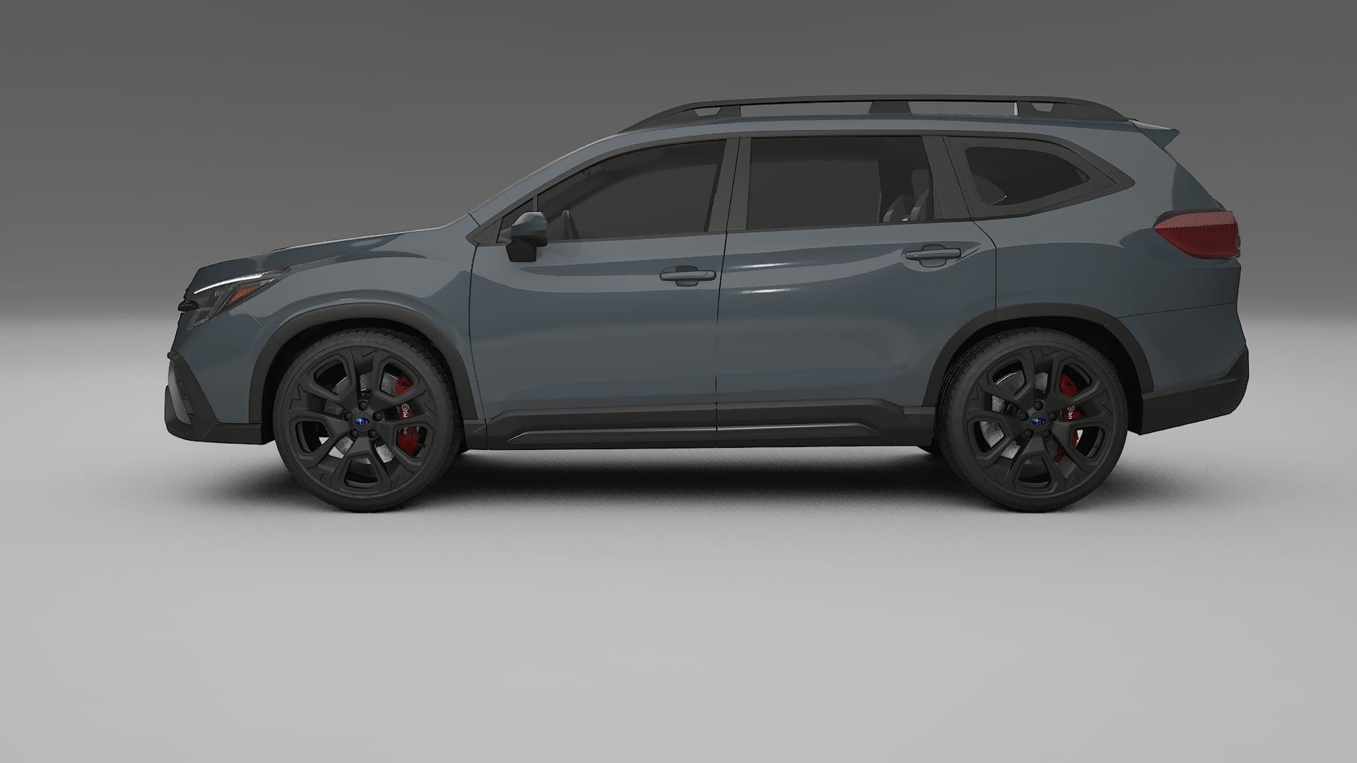 Subaru Ascent BT facelift LCI TPU Lackskyddsfilm | GRANITE Färgskiftande PPF – Komplett Förskuret Kit