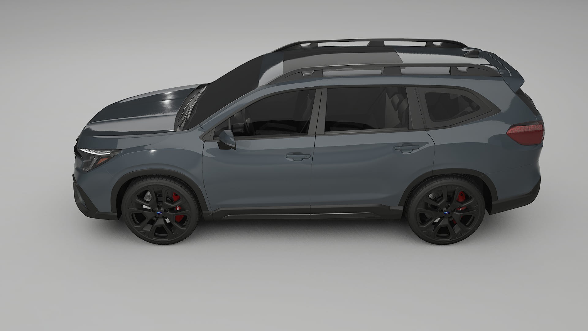 Subaru Ascent BT facelift LCI TPU Lackskyddsfilm | GRANITE Färgskiftande PPF – Komplett Förskuret Kit