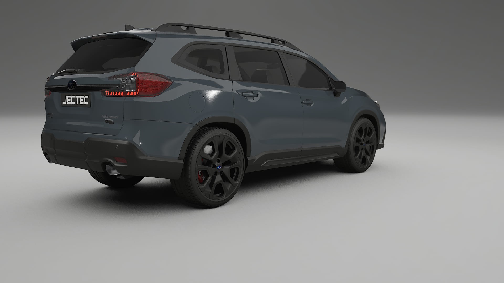 Subaru Ascent BT facelift LCI TPU Lackskyddsfilm | GRANITE Färgskiftande PPF – Komplett Förskuret Kit
