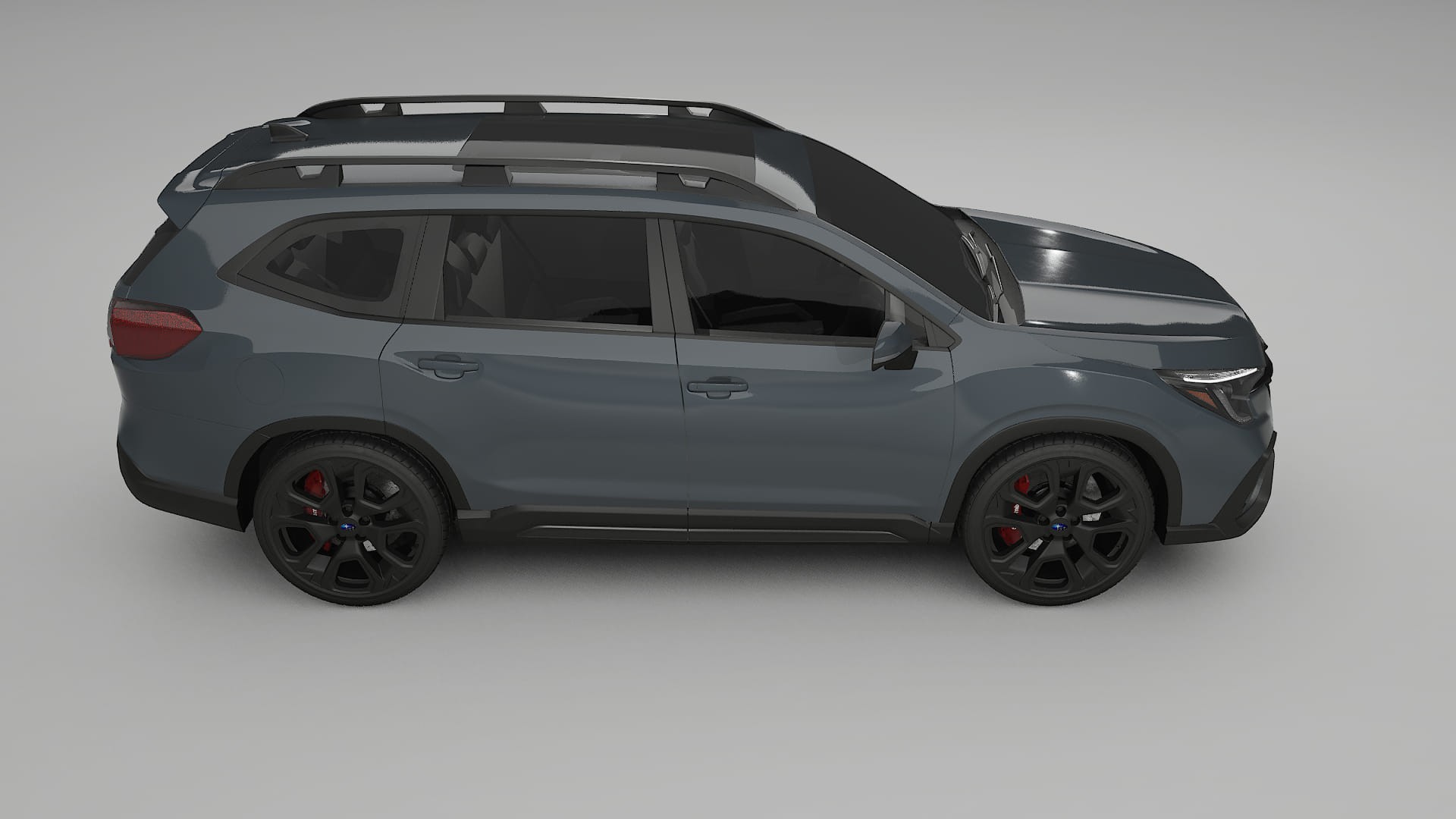 Subaru Ascent BT facelift LCI TPU Lackskyddsfilm | GRANITE Färgskiftande PPF – Komplett Förskuret Kit