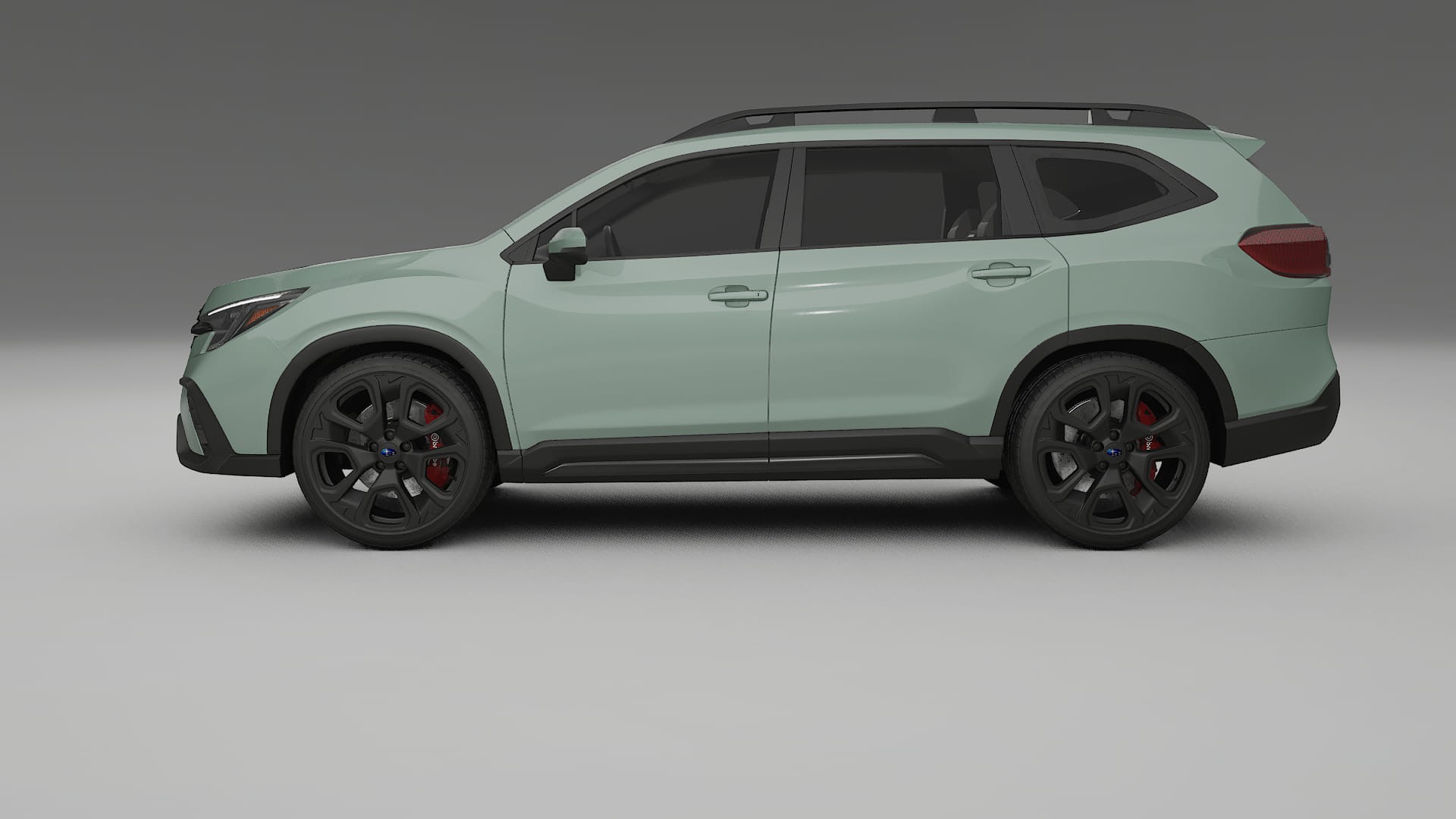 Subaru Ascent BT facelift LCI TPU Lackskyddsfilm | CINDER Färgskiftande PPF – Komplett Förskuret Kit