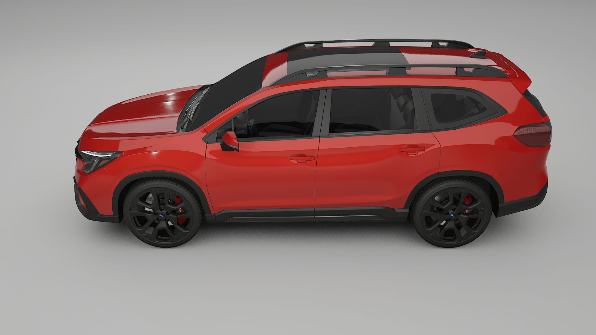 Subaru Ascent BT facelift LCI TPU Lackskyddsfilm | BLAZE Färgskiftande PPF – Komplett Förskuret Kit