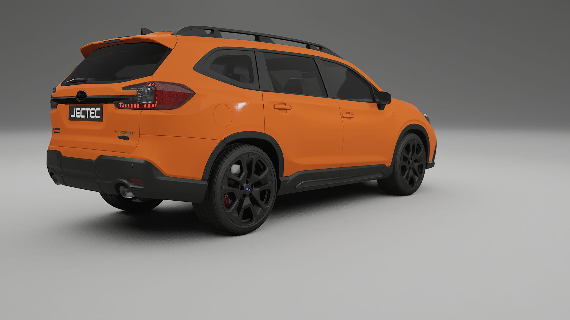 Subaru Ascent BT facelift LCI TPU Lackskyddsfilm | ROCKET Färgskiftande PPF – Komplett Förskuret Kit