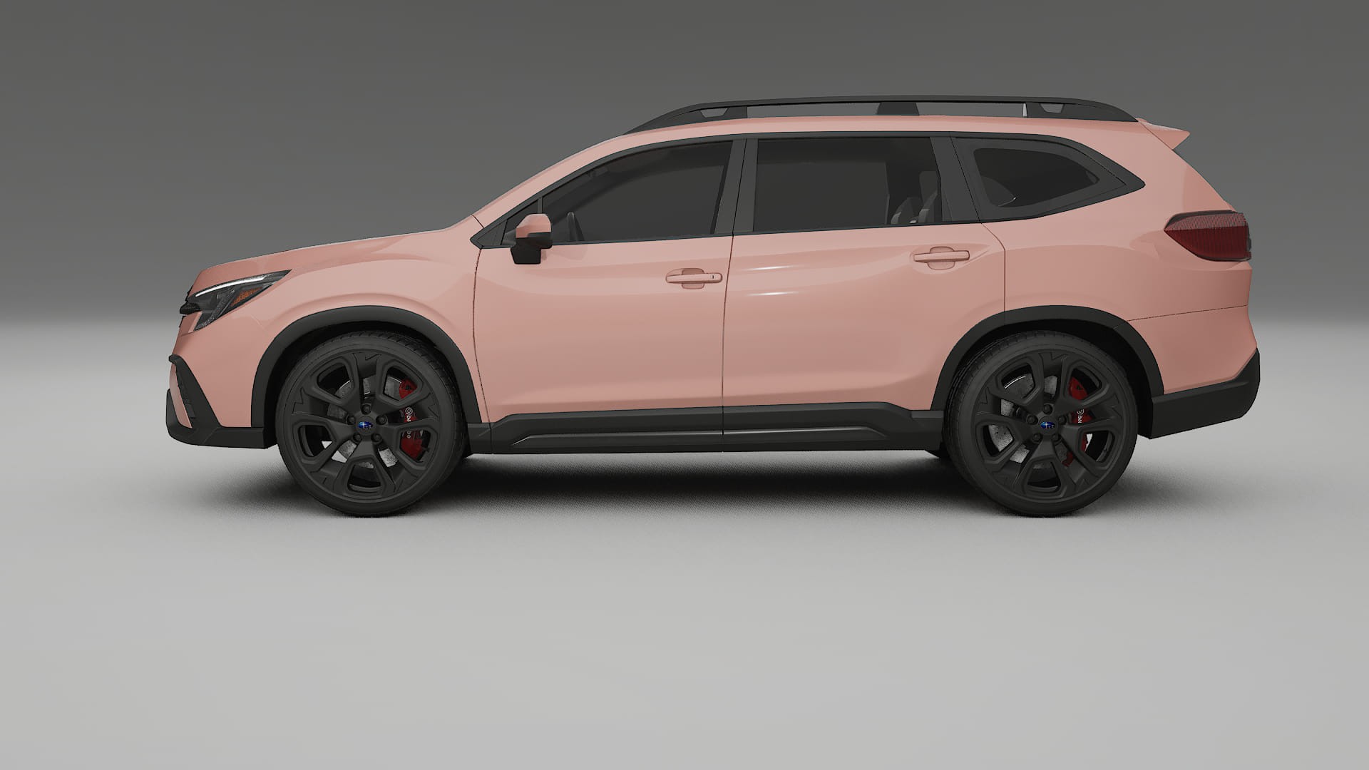 Subaru Ascent BT facelift LCI TPU Lackskyddsfilm | BLUSH Färgskiftande PPF – Komplett Förskuret Kit