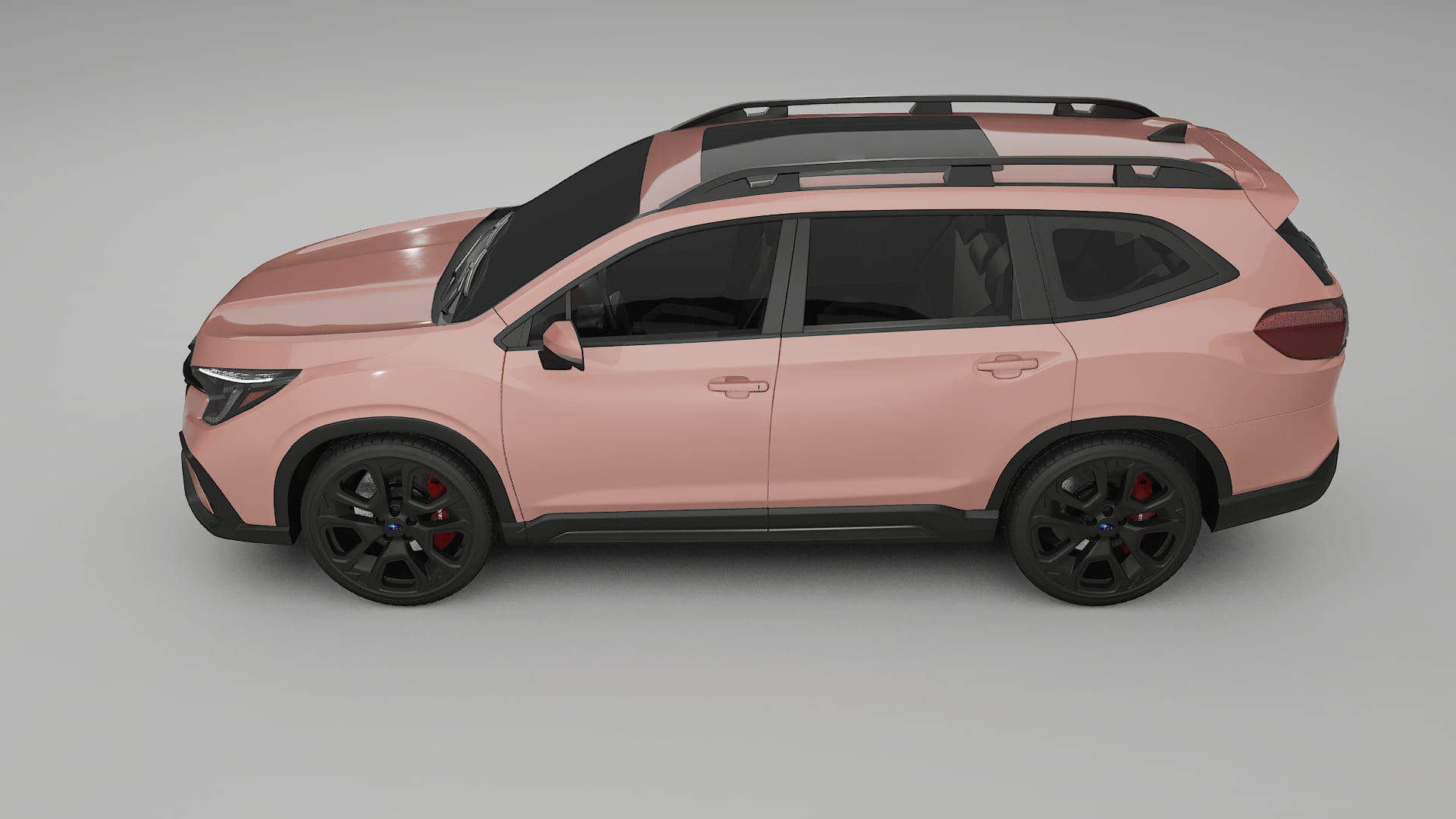 Subaru Ascent BT facelift LCI TPU Lackskyddsfilm | BLUSH Färgskiftande PPF – Komplett Förskuret Kit