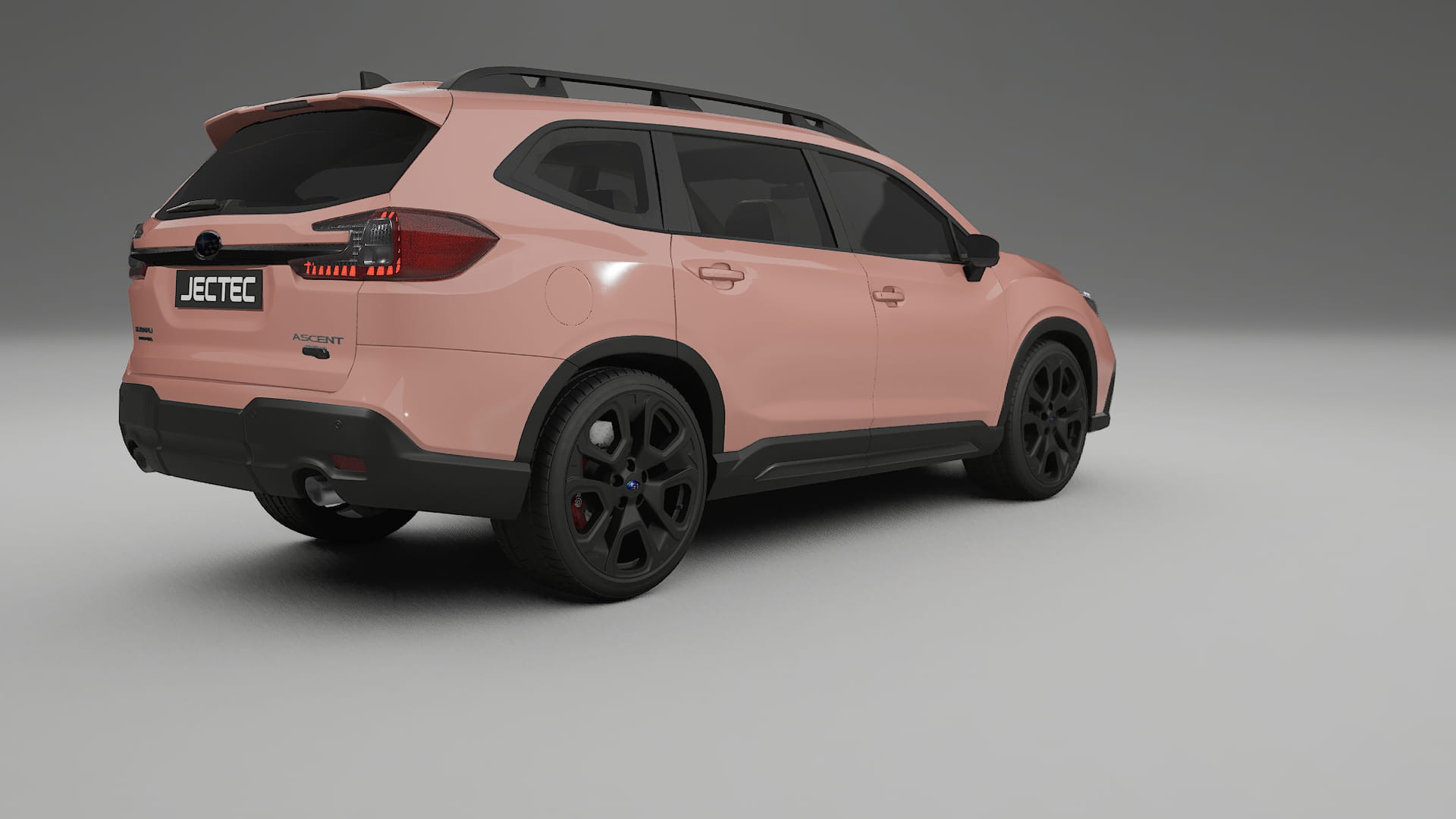 Subaru Ascent BT facelift LCI TPU Lackskyddsfilm | BLUSH Färgskiftande PPF – Komplett Förskuret Kit