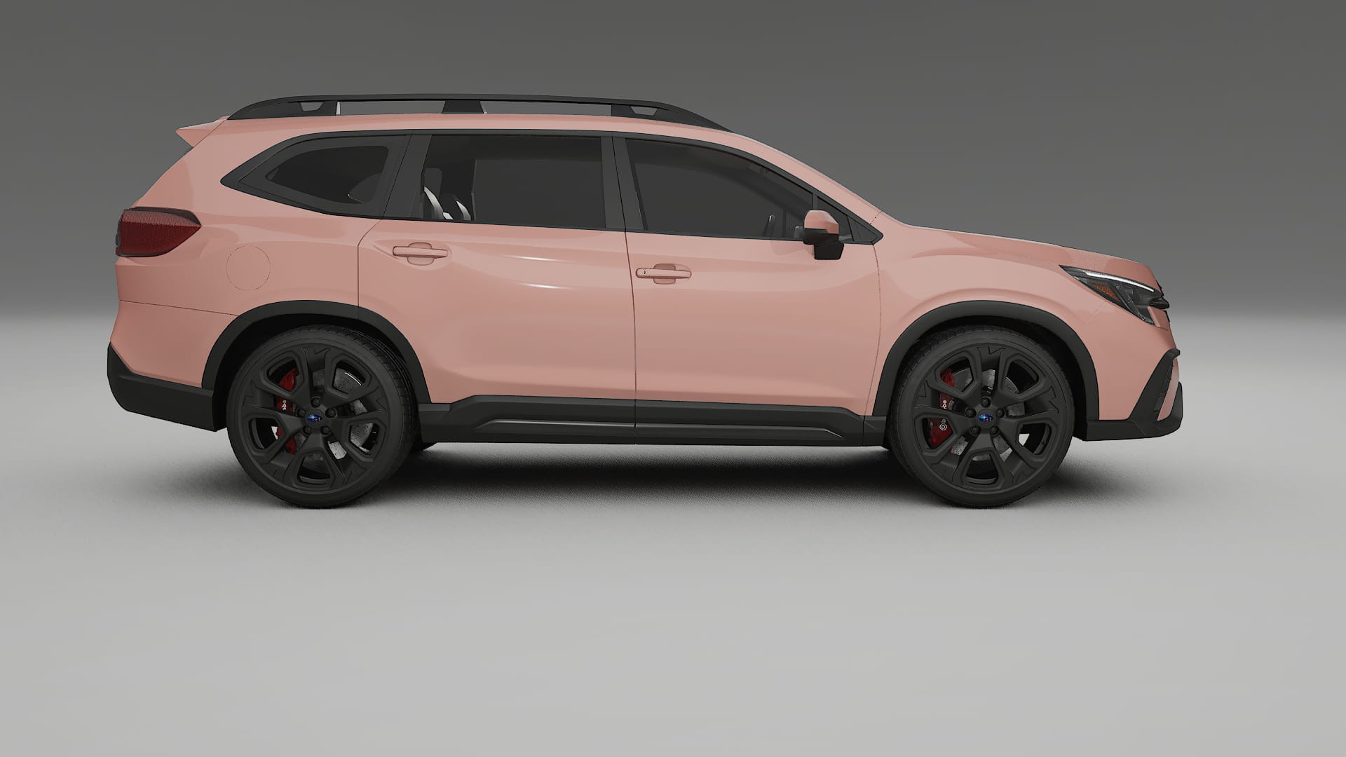 Subaru Ascent BT facelift LCI TPU Lackskyddsfilm | BLUSH Färgskiftande PPF – Komplett Förskuret Kit