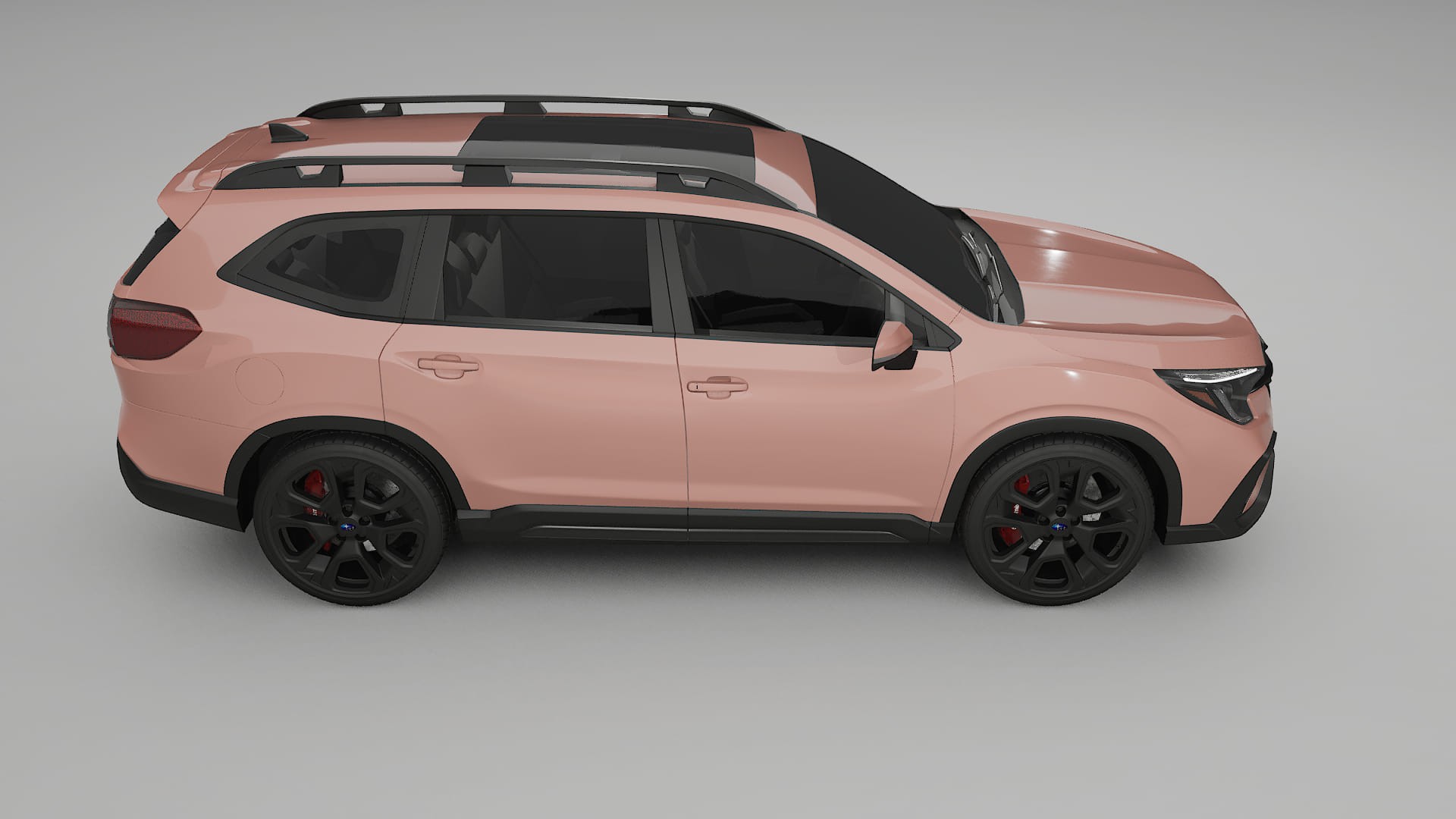 Subaru Ascent BT facelift LCI TPU Lackskyddsfilm | BLUSH Färgskiftande PPF – Komplett Förskuret Kit