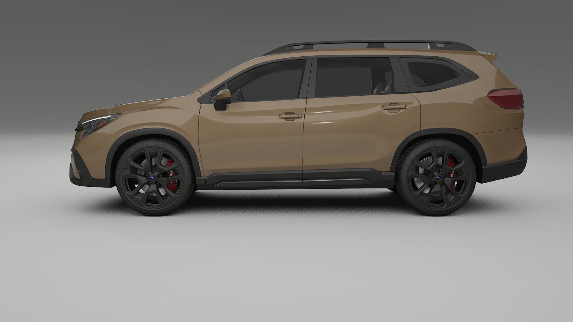 Subaru Ascent BT facelift LCI TPU Lackskyddsfilm | SAHARA Färgskiftande PPF – Komplett Förskuret Kit