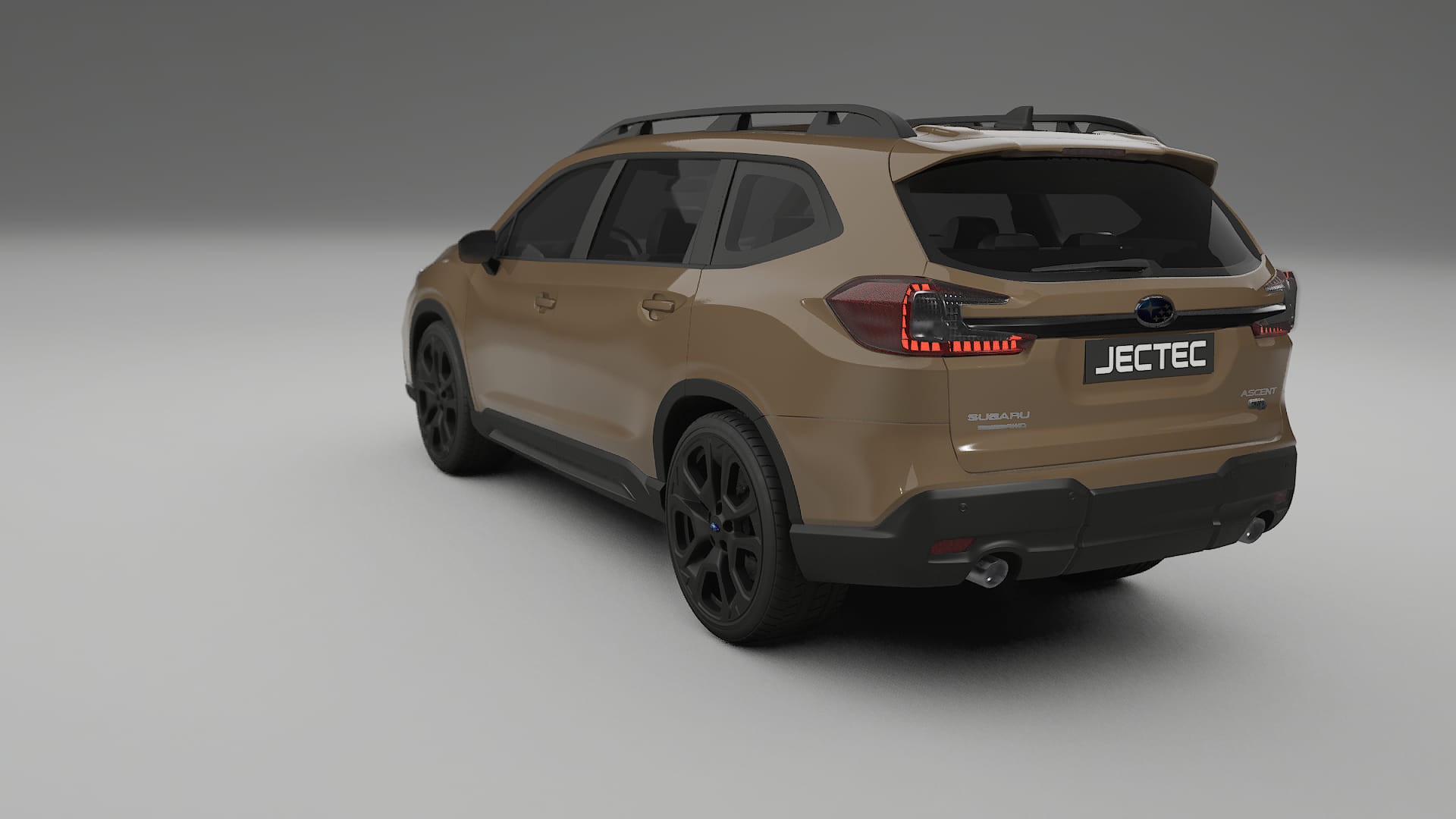 Subaru Ascent BT facelift LCI TPU Lackskyddsfilm | SAHARA Färgskiftande PPF – Komplett Förskuret Kit