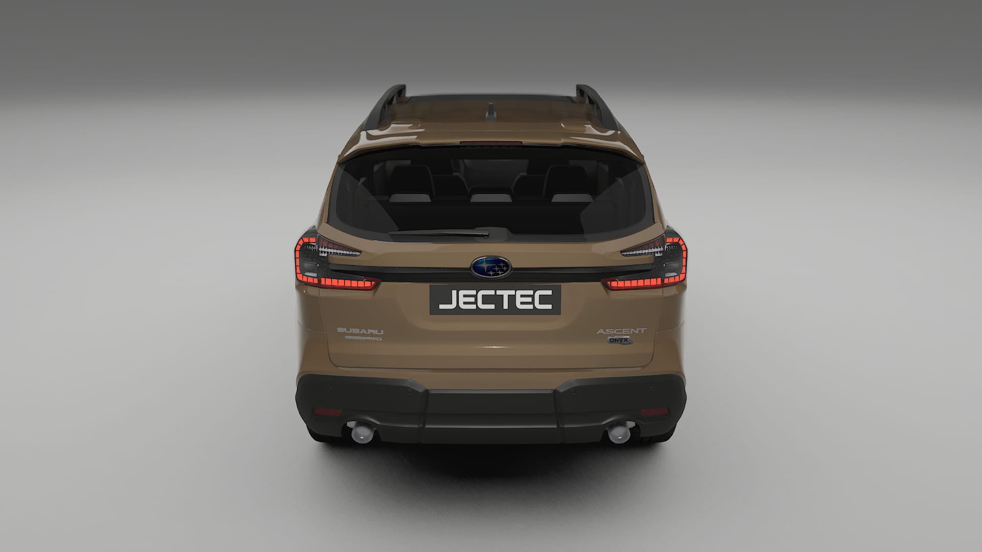 Subaru Ascent BT facelift LCI TPU Lackskyddsfilm | SAHARA Färgskiftande PPF – Komplett Förskuret Kit