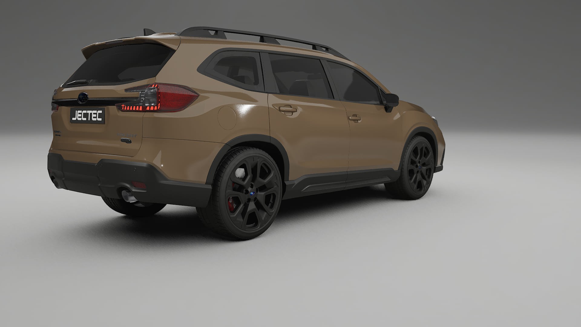 Subaru Ascent BT facelift LCI TPU Lackskyddsfilm | SAHARA Färgskiftande PPF – Komplett Förskuret Kit