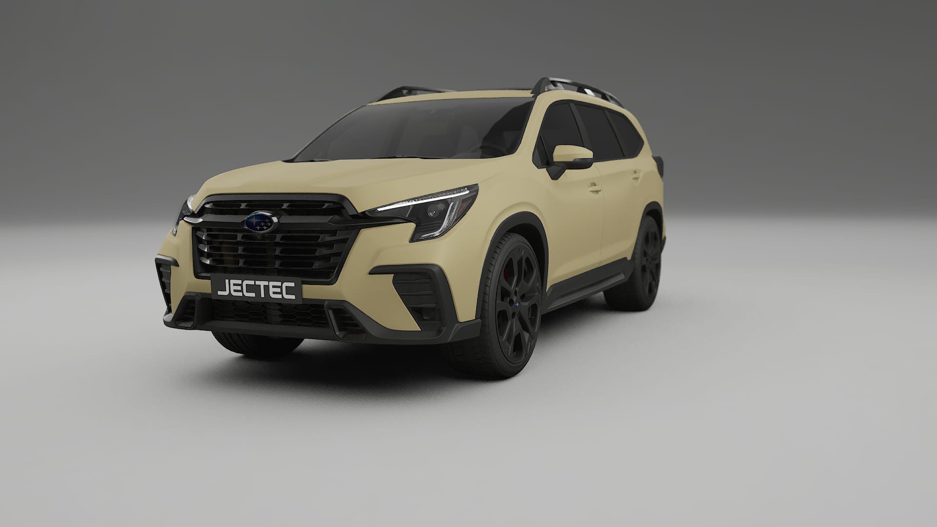 Subaru Ascent BT facelift LCI TPU Lackskyddsfilm | SAND Färgskiftande PPF – Komplett Förskuret Kit