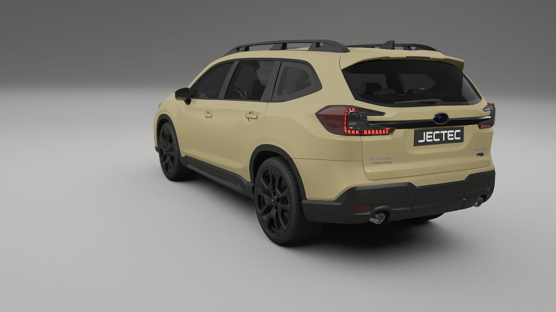 Subaru Ascent BT facelift LCI TPU Lackskyddsfilm | SAND Färgskiftande PPF – Komplett Förskuret Kit