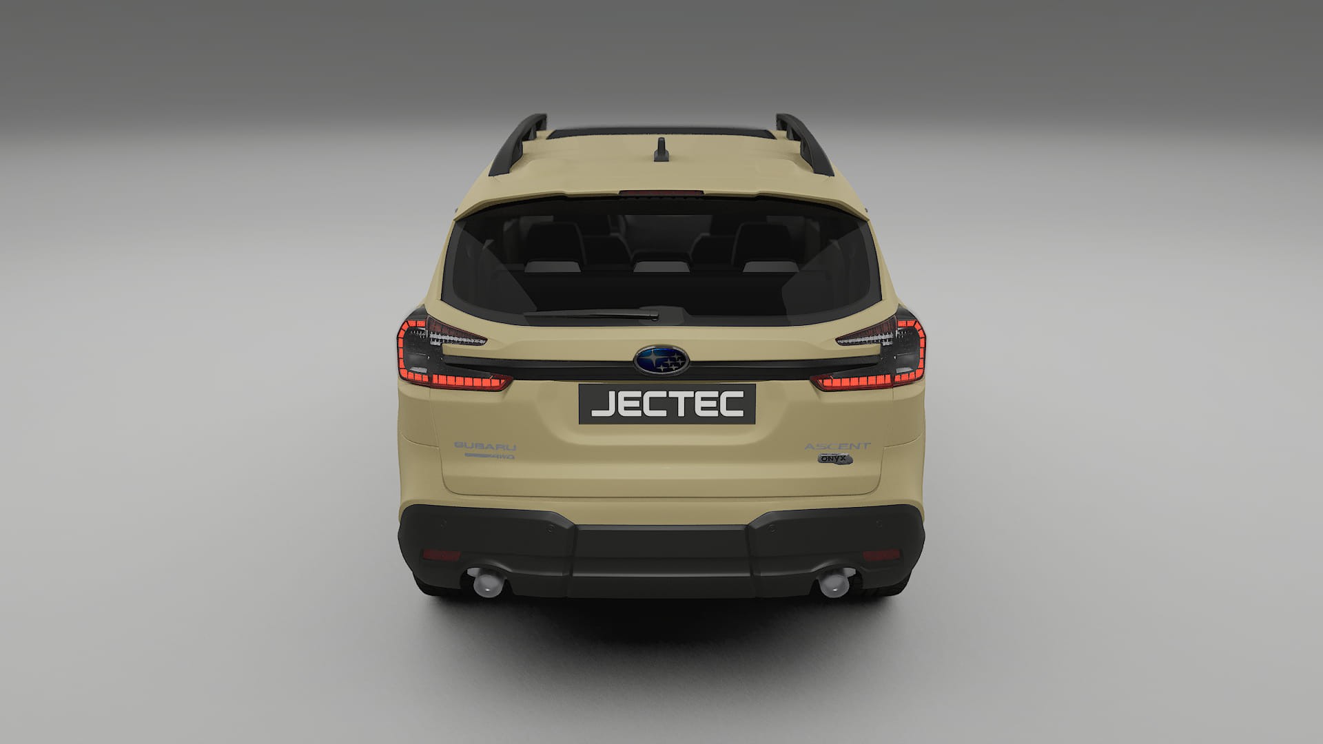 Subaru Ascent BT facelift LCI TPU Lackskyddsfilm | SAND Färgskiftande PPF – Komplett Förskuret Kit