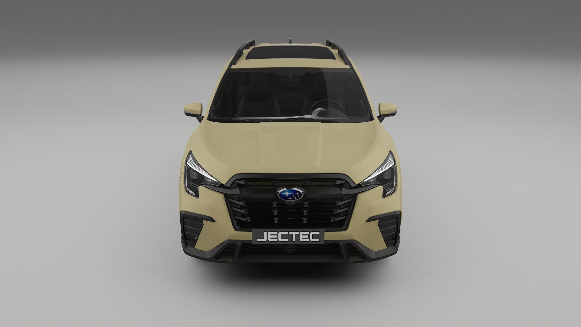 Subaru Ascent BT facelift LCI TPU Lackskyddsfilm | SAND Färgskiftande PPF – Komplett Förskuret Kit