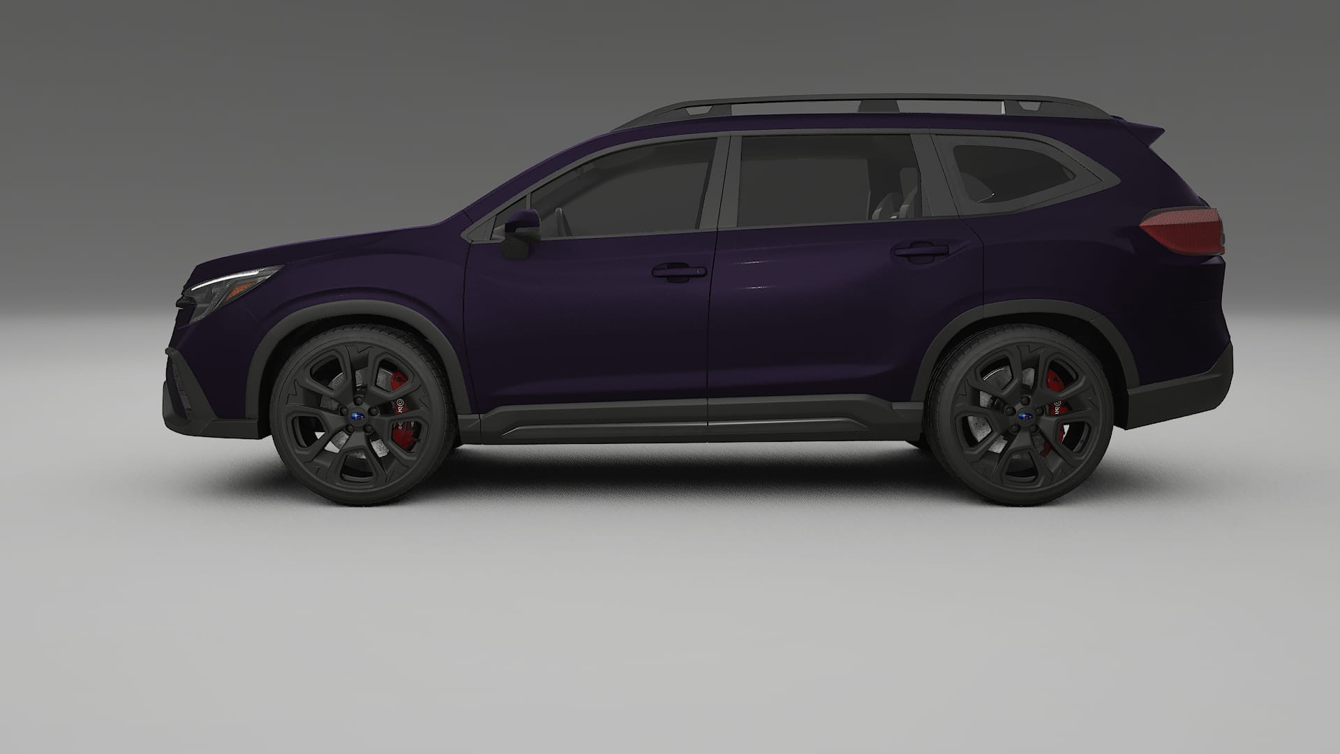 Subaru Ascent BT facelift LCI TPU Lackskyddsfilm | VIOLET Färgskiftande PPF – Komplett Förskuret Kit