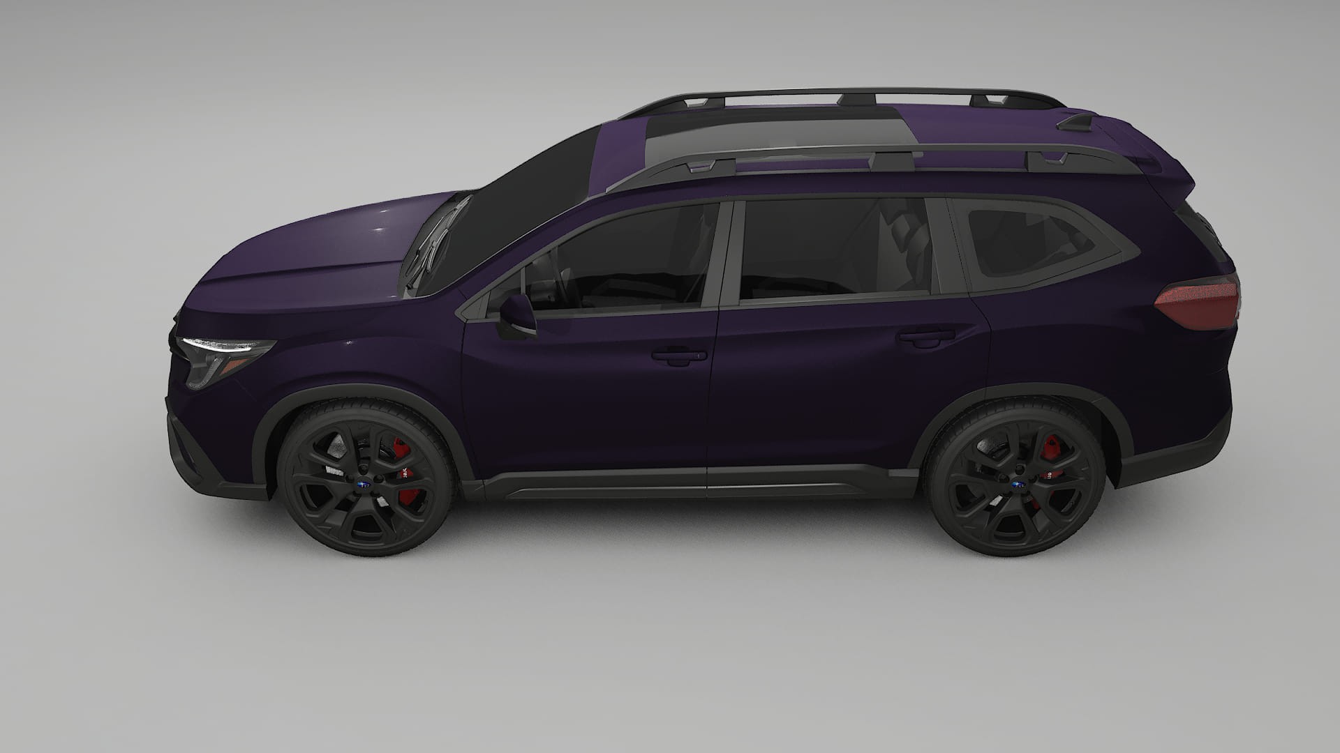 Subaru Ascent BT facelift LCI TPU Lackskyddsfilm | VIOLET Färgskiftande PPF – Komplett Förskuret Kit