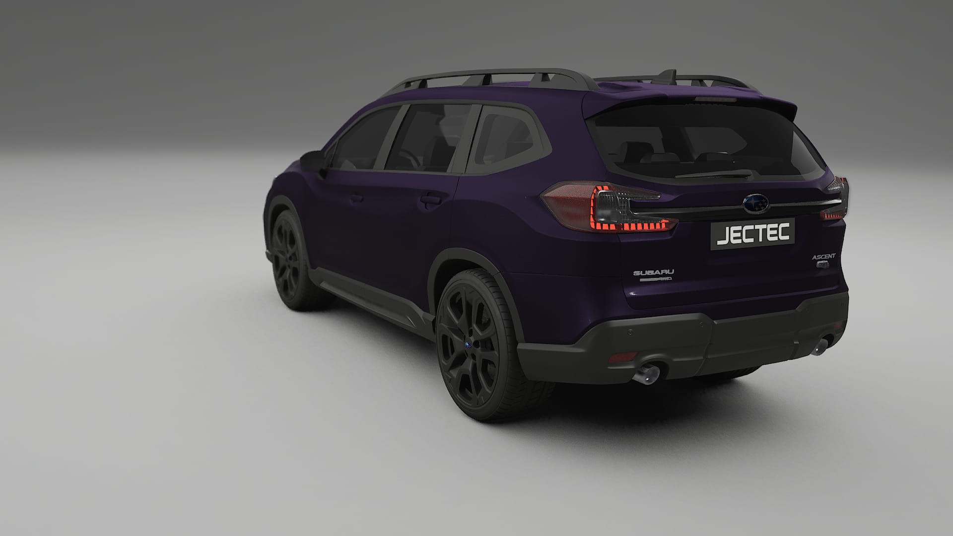 Subaru Ascent BT facelift LCI TPU Lackskyddsfilm | VIOLET Färgskiftande PPF – Komplett Förskuret Kit