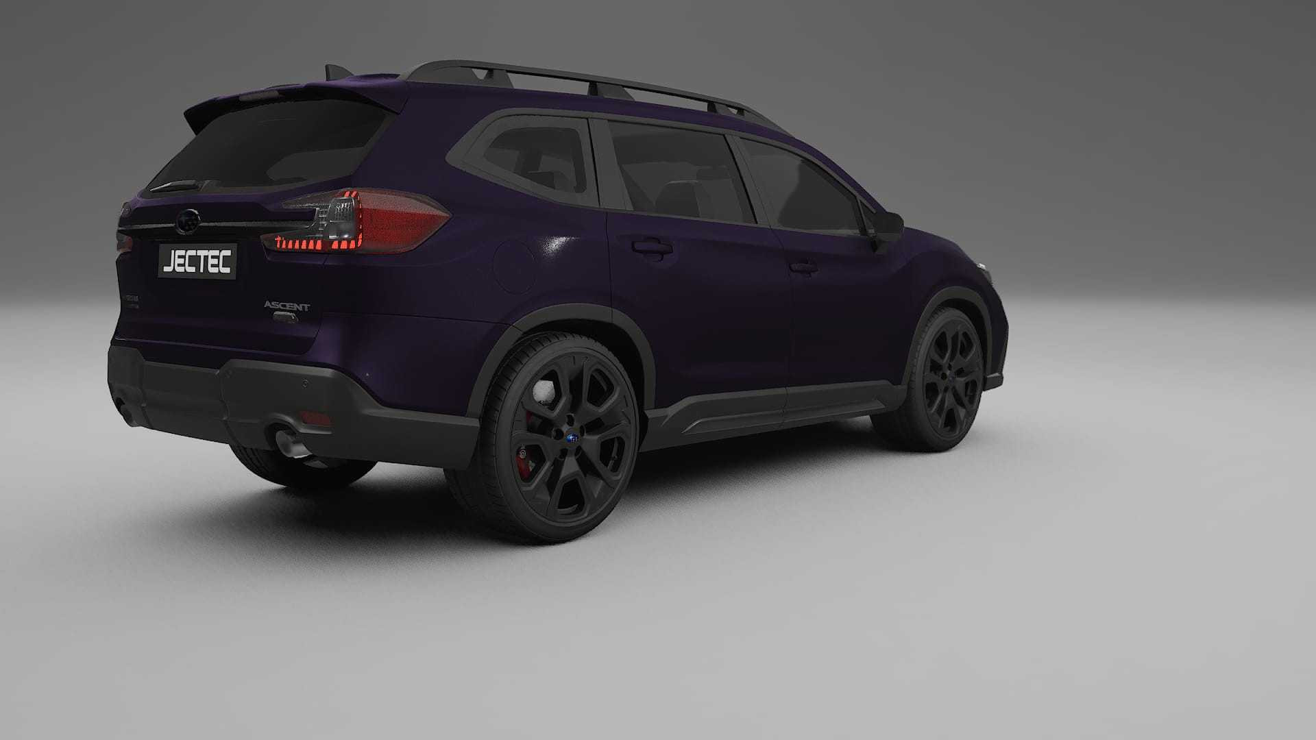 Subaru Ascent BT facelift LCI TPU Lackskyddsfilm | VIOLET Färgskiftande PPF – Komplett Förskuret Kit