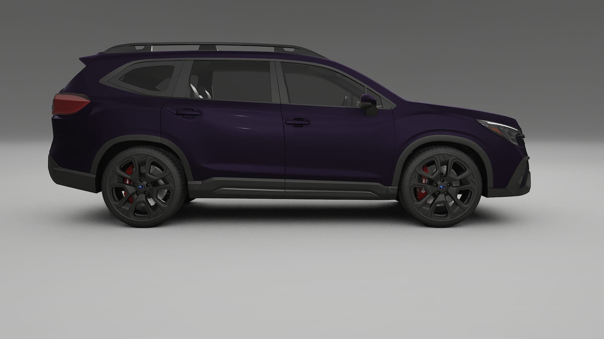 Subaru Ascent BT facelift LCI TPU Lackskyddsfilm | VIOLET Färgskiftande PPF – Komplett Förskuret Kit