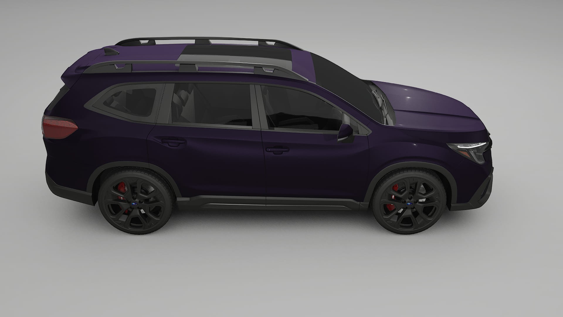 Subaru Ascent BT facelift LCI TPU Lackskyddsfilm | VIOLET Färgskiftande PPF – Komplett Förskuret Kit