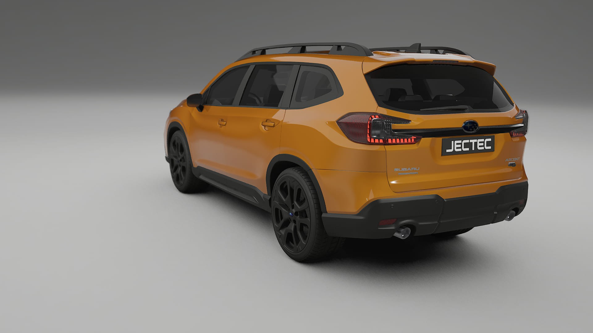 Subaru Ascent BT facelift LCI TPU Lackskyddsfilm | DAISY Färgskiftande PPF – Komplett Förskuret Kit