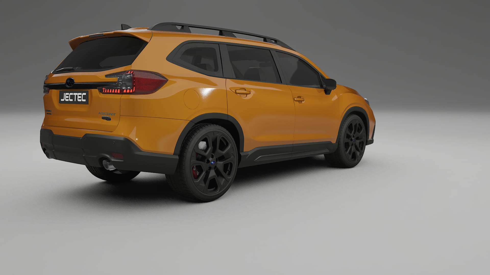 Subaru Ascent BT facelift LCI TPU Lackskyddsfilm | DAISY Färgskiftande PPF – Komplett Förskuret Kit