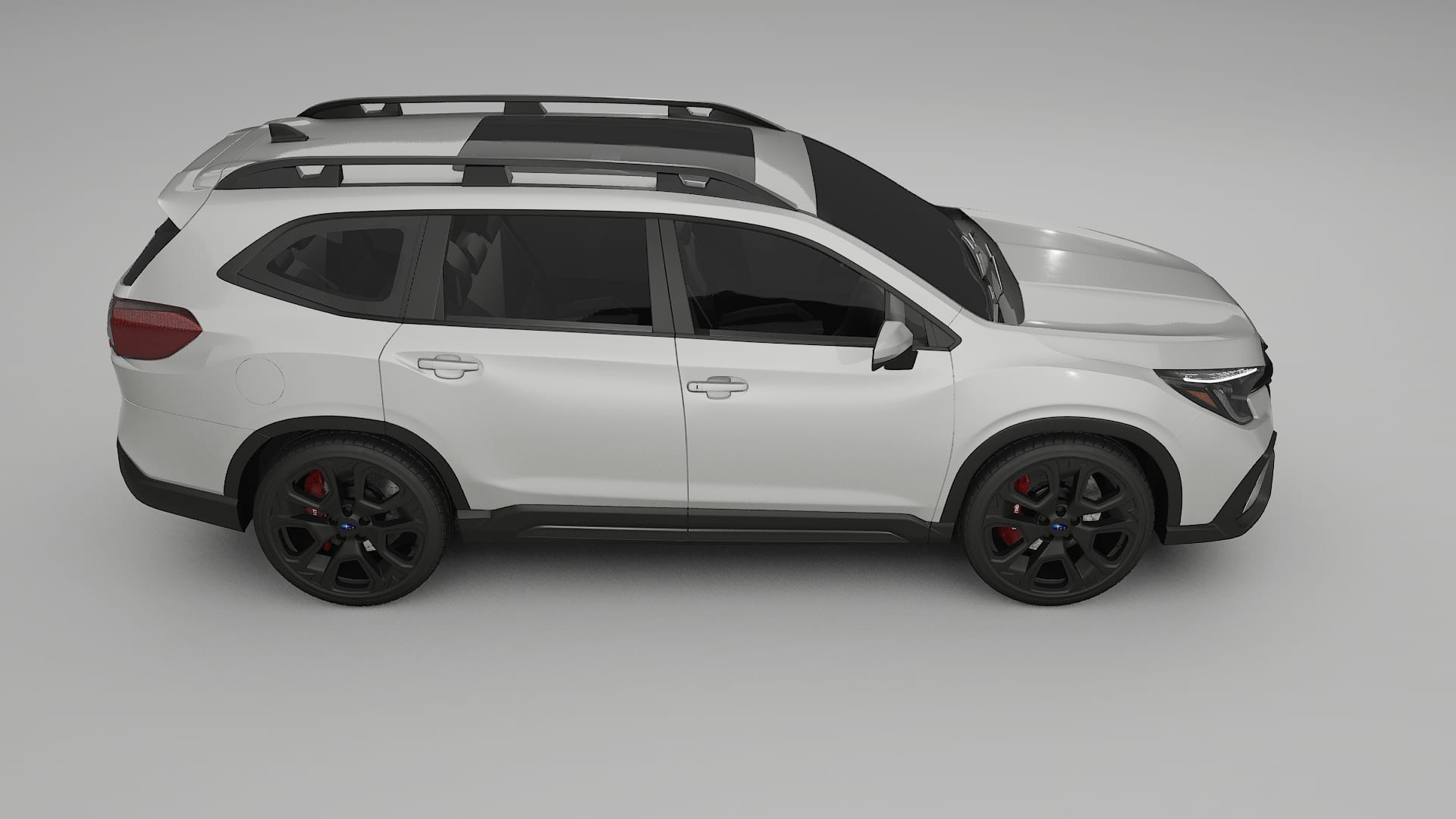 Subaru Ascent BT facelift LCI TPU Lackskyddsfilm | PEARL Färgskiftande PPF – Komplett Förskuret Kit