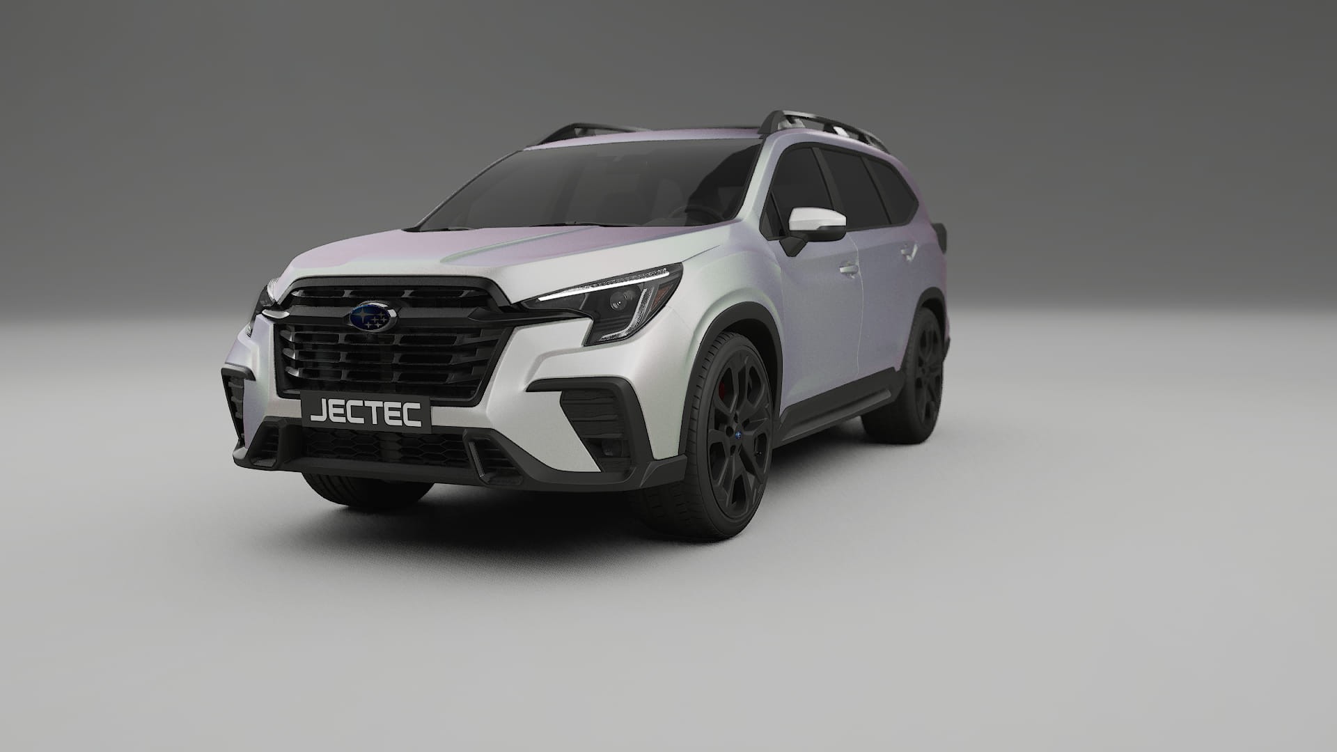 Subaru Ascent BT facelift LCI TPU Lackskyddsfilm | NEBULA Färgskiftande PPF – Komplett Förskuret Kit