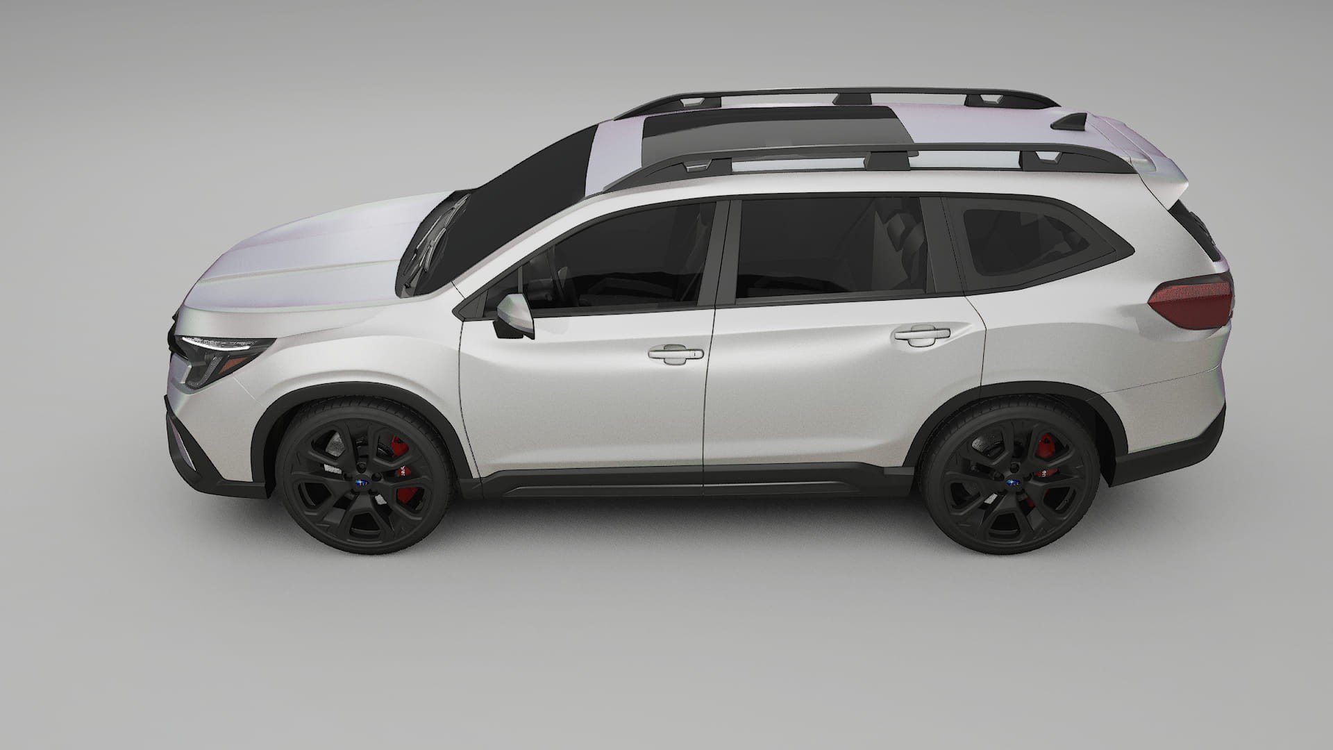 Subaru Ascent BT facelift LCI TPU Lackskyddsfilm | NEBULA Färgskiftande PPF – Komplett Förskuret Kit