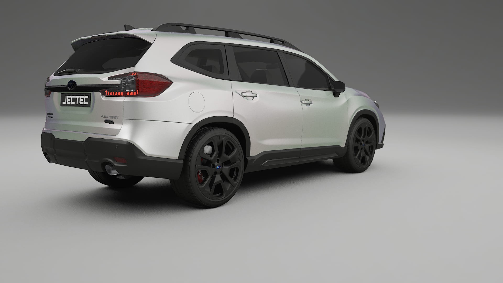 Subaru Ascent BT facelift LCI TPU Lackskyddsfilm | NEBULA Färgskiftande PPF – Komplett Förskuret Kit