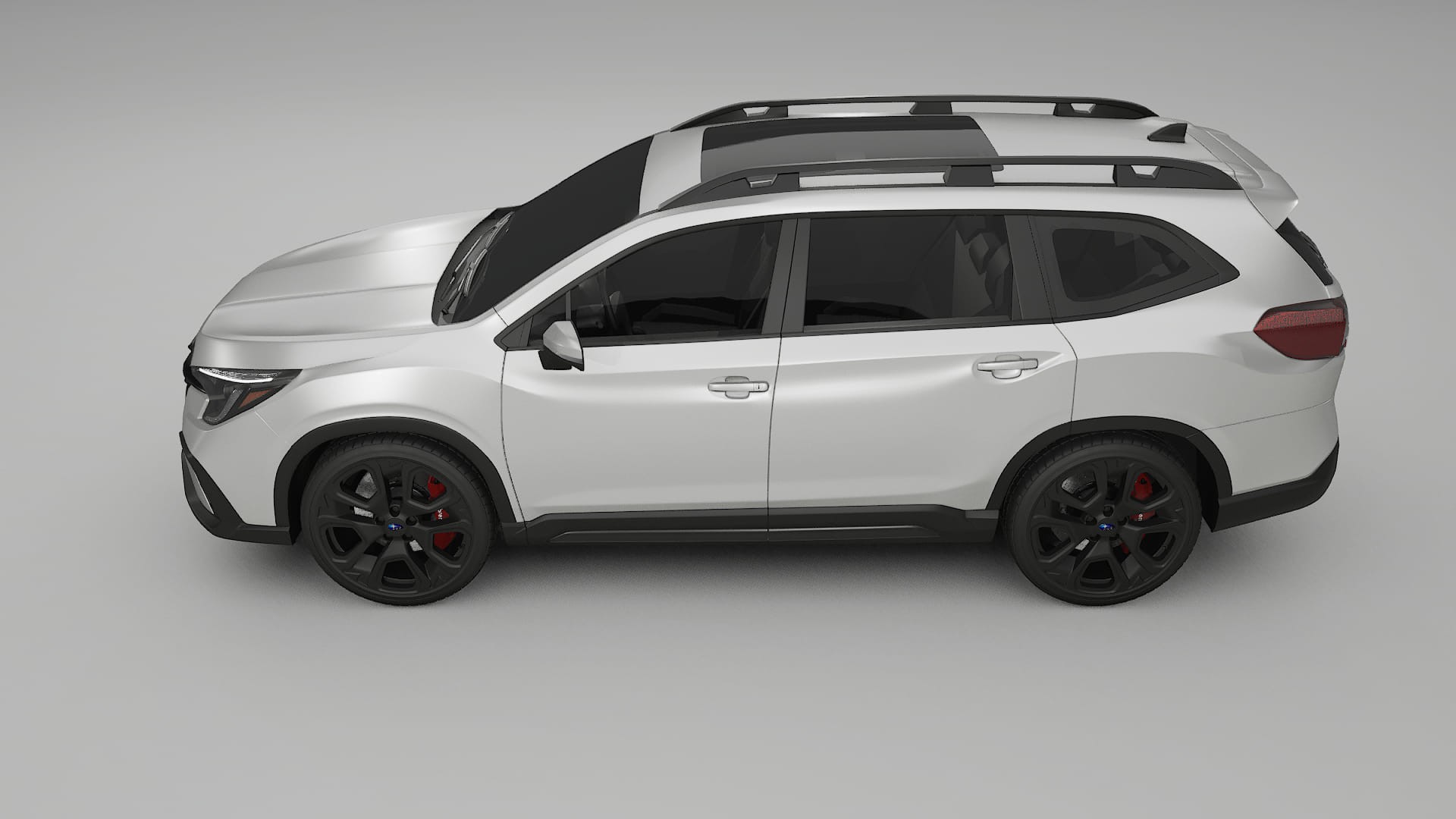 Subaru Ascent BT facelift LCI TPU Lackskyddsfilm | OPAL Färgskiftande PPF – Komplett Förskuret Kit