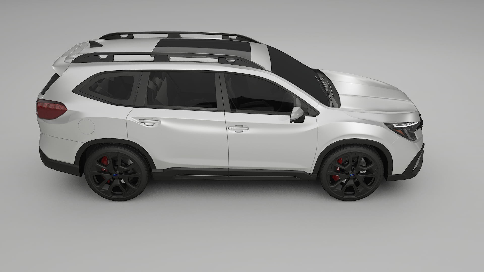 Subaru Ascent BT facelift LCI TPU Lackskyddsfilm | OPAL Färgskiftande PPF – Komplett Förskuret Kit