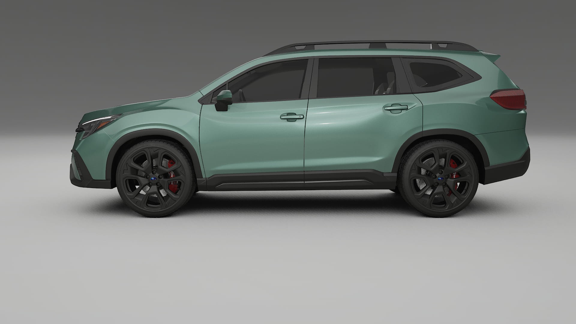 Subaru Ascent BT facelift LCI TPU Lackskyddsfilm | EVERGREEN Färgskiftande PPF – Komplett Förskuret Kit