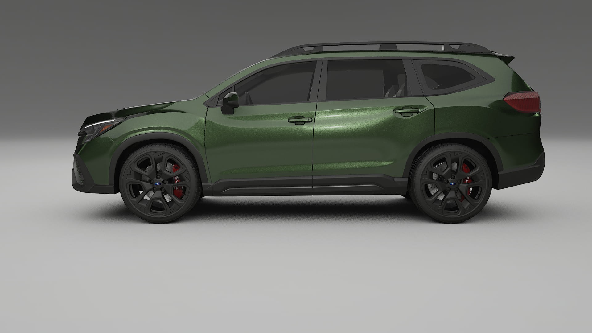 Subaru Ascent BT facelift LCI TPU Lackskyddsfilm | LAGOON Färgskiftande PPF – Komplett Förskuret Kit