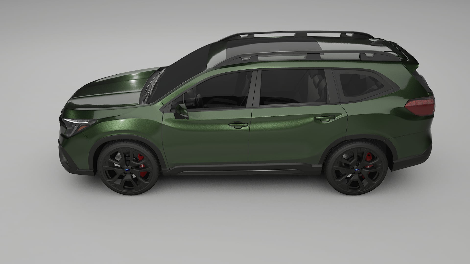 Subaru Ascent BT facelift LCI TPU Lackskyddsfilm | LAGOON Färgskiftande PPF – Komplett Förskuret Kit