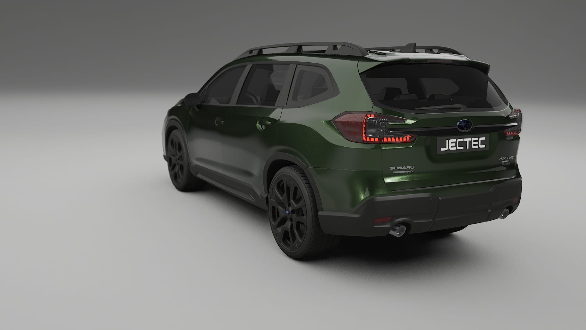 Subaru Ascent BT facelift LCI TPU Lackskyddsfilm | LAGOON Färgskiftande PPF – Komplett Förskuret Kit