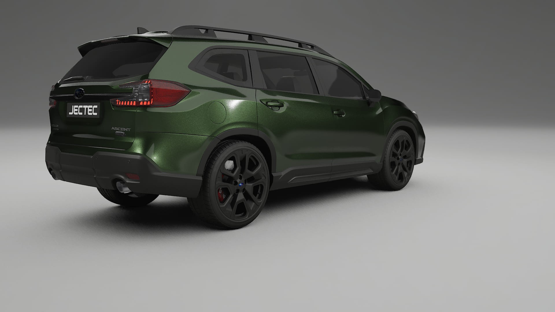 Subaru Ascent BT facelift LCI TPU Lackskyddsfilm | LAGOON Färgskiftande PPF – Komplett Förskuret Kit