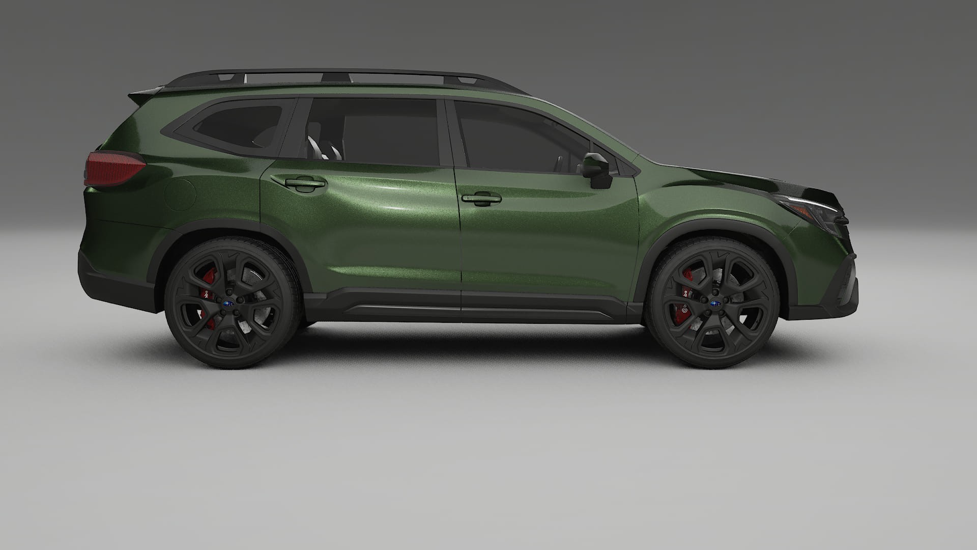 Subaru Ascent BT facelift LCI TPU Lackskyddsfilm | LAGOON Färgskiftande PPF – Komplett Förskuret Kit