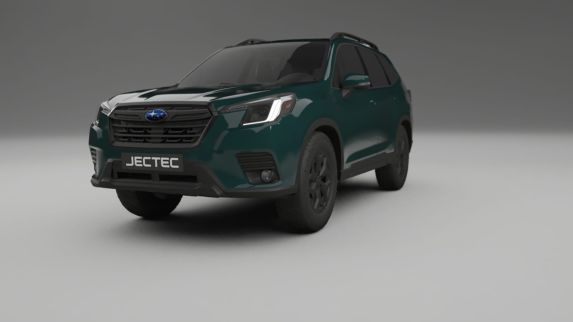 Subaru Forester V SK facelift LCI TPU Lackskyddsfilm | INFERNO Färgskiftande PPF – Komplett Förskuret Kit